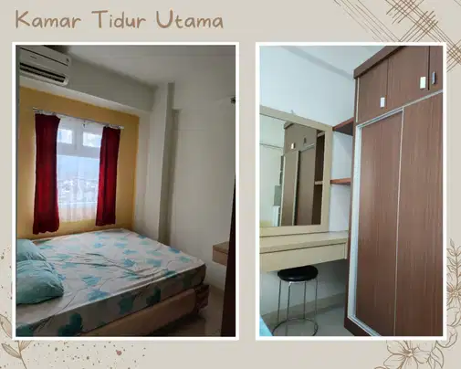 Green Pramuka tower orchid 2br furnish sudah ipl