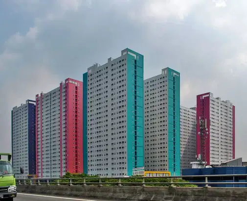 Green Pramuka City Apartment in Central Jakarta with Multiple Facilities