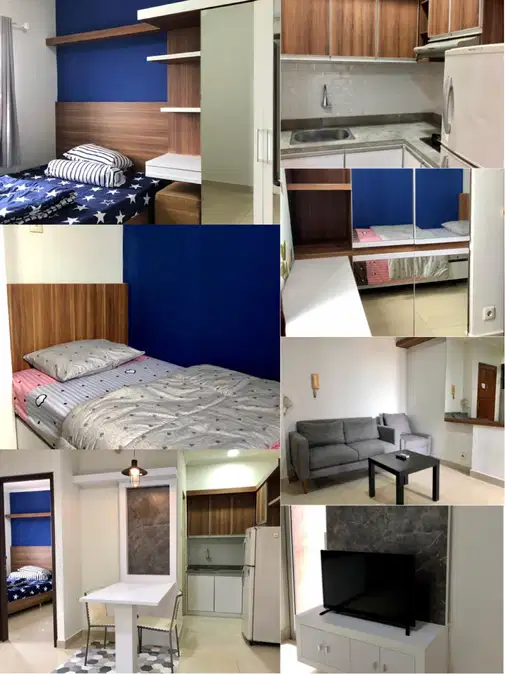 Mediterania Kelapa Gading-тегі 2 бөлмелі пәтер