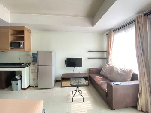 Studio Apartment at Royal Mediterania Garden Residence with Pool View