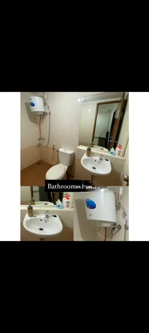 Апартаменты Mediterania Gajah Mada - 2 спальни, полностью меблированы