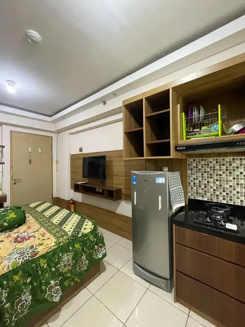 Studio Apartment at Educity Tower Princeton, Compact and Fully Furnished