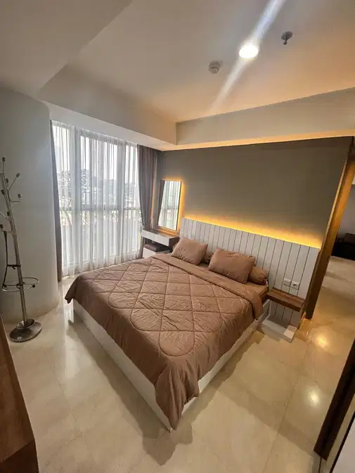 Pantai Indah Kapuk-тегі Gold Coast пәтері - 2 жатын бөлмелі, толық жабдықталған