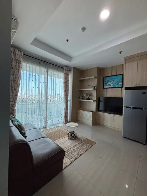 2 бөлмелі пәтер, Citra Garden, Батыс Джакарта, жүзімдік көрінісі бар