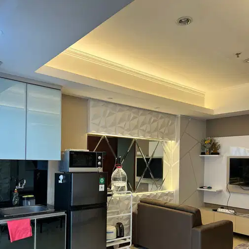 Fully Furnished 1BR Apartment at Royal Mediterania Garden Residence