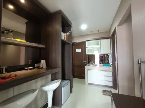 Furnished 1-Bedroom Apartment with City Views