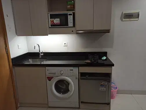 Furnished 1-Bedroom Apartment in Kemayoran Mansion