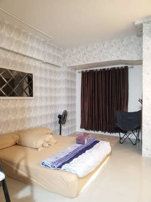 Studio Apartment near Airport with Multiple Amenities