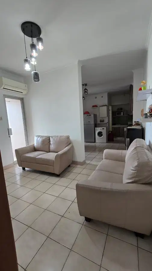 Апартаменты Gading Mediterania - 3 спальни, полностью меблированы, 23 этаж
