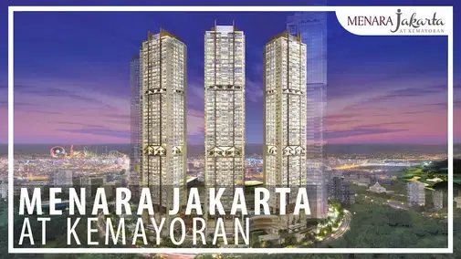 Modern Furnished 2BR Apartment in Menara Jakarta Kemayoran