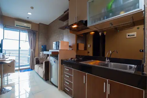 Fully Furnished Apartment with City View in Central Jakarta