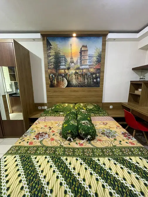 Studio Apartment at Educity Tower Princeton, Compact and Fully Furnished