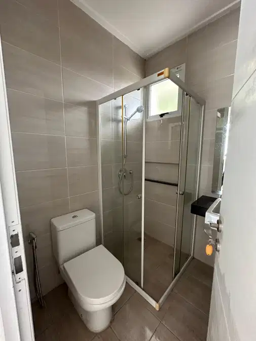 2-Story House with 3 Bedrooms, Unfurnished, Air Conditioned