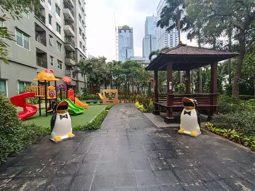 Thamrin Residences-тегі 1 бөлмелі минималистік пәтер