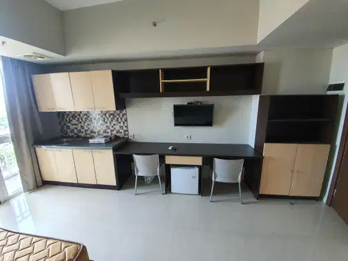Studio Apartment at Skyland Apartment with Full Amenities