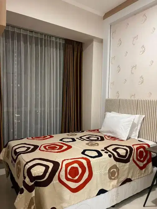 Taman Anggrek Residence пәтері - 2 бөлмелі жиһазбен жабдықталған бірлік