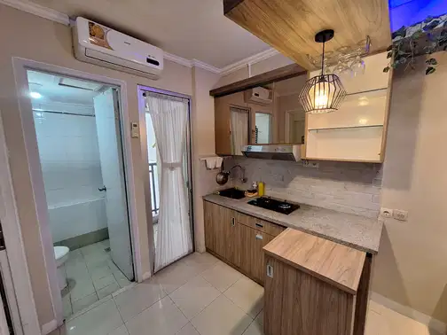 2BR Furnished Apartment at Bassura City, Flamboyan Tower, Floor 25