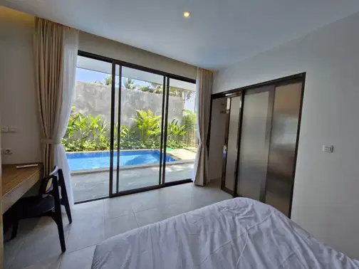 Modern Villa with Paddy Field View - 2 Bedroom Private Pool
