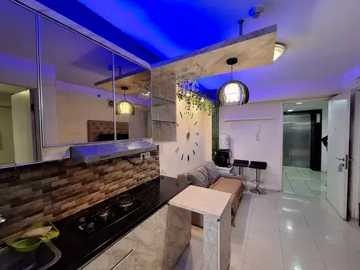 2BR Furnished Apartment at Bassura City, Flamboyan Tower