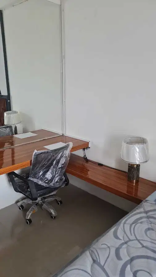 Furnished Studio Apartment with Balcony and City View