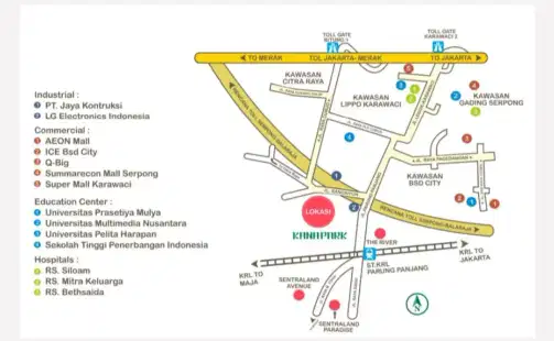 New Cheap House in Kana Park Legok Tangerang Serpong BSD