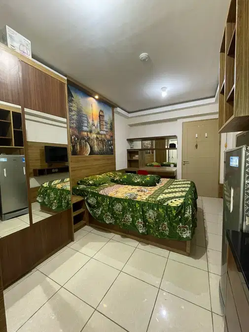 Studio Apartment at Educity Tower Princeton, Compact and Fully Furnished