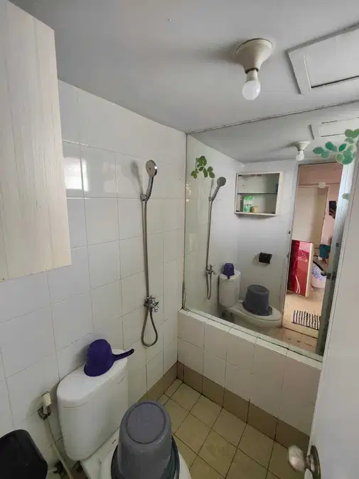 Bassura City Superblok-тегі жиһазбен жабдықталған 2 бөлмелі пәтер