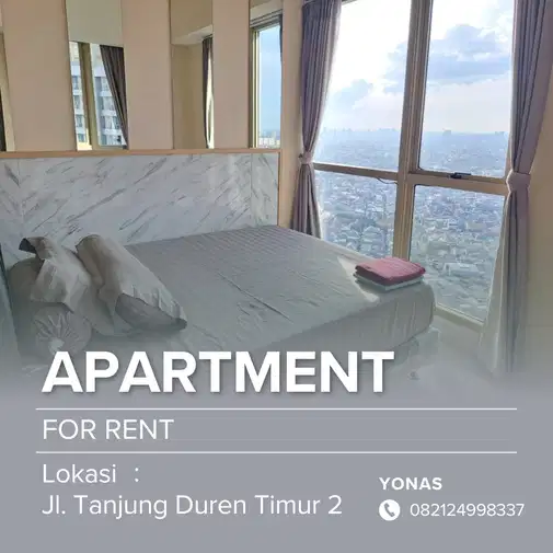 Apartment in Taman Anggrek Residence - City View, Fully Furnished