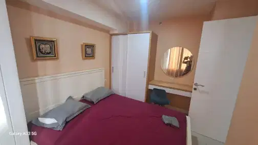 2 бөлмелі жиһаздалған пәтер Bassura City, Alamanda мұнарасында