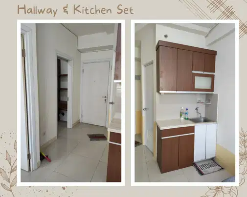Green Pramuka tower orchid 2br furnish sudah ipl