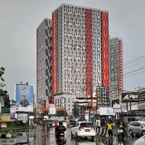 Undip маңындағы студия, жиһазсыз, кондиционермен