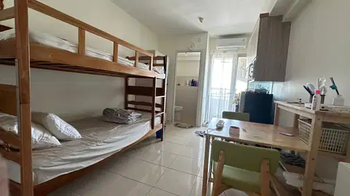 Studio Apartment at Educity Tower Princeton with Sea View