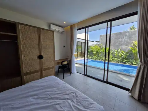 Modern Villa with Paddy Field View - 2 Bedroom Private Pool