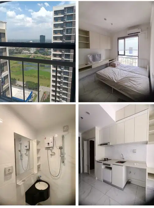 Skyhouse Alam Sutera-дағы студиялық пәтер, толық жабдықталған