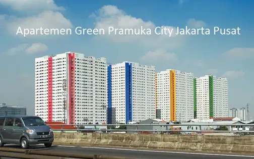 Green Pramuka City Apartment in Central Jakarta with Multiple Facilities