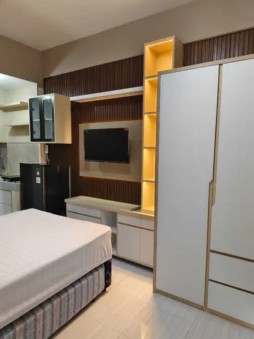 Studio Apartment at Puncak Dharmahusada, Newly Furnished