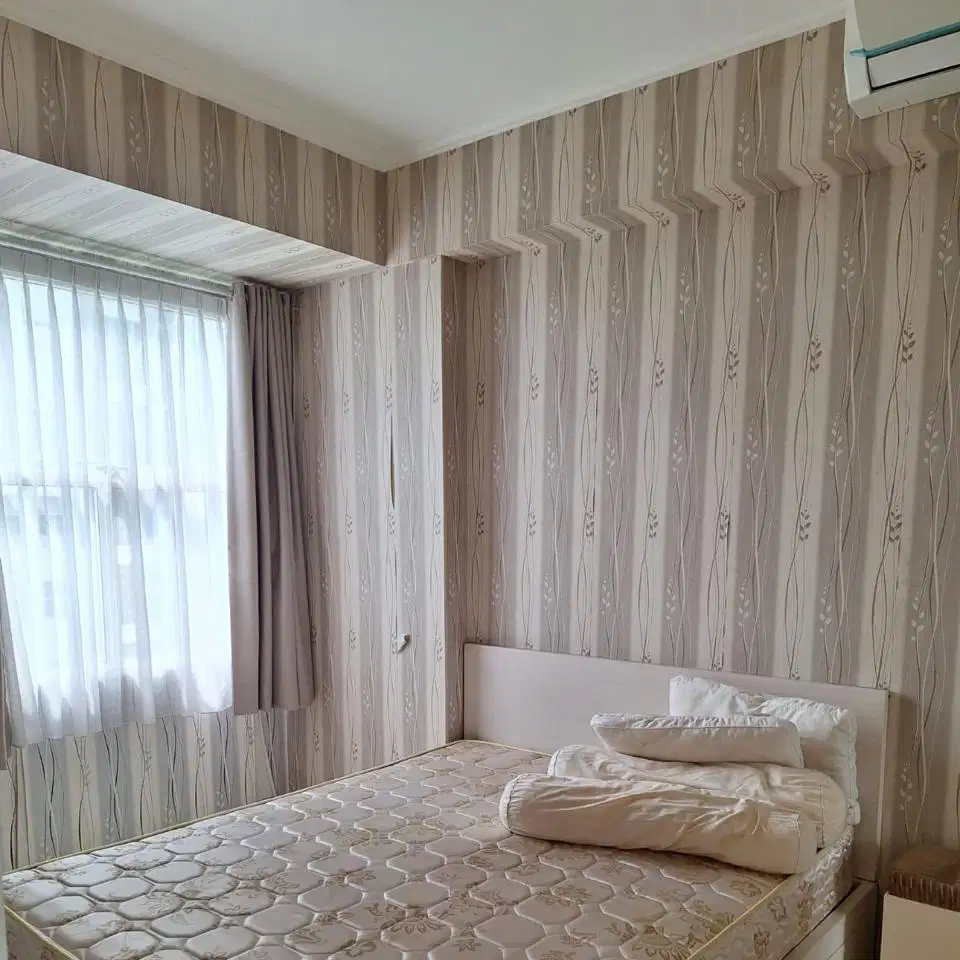 Furnished 1BR Apartment Near Binus with Pool View