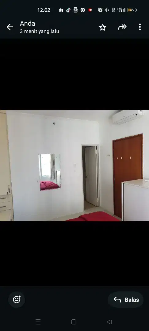 Di Sewakan Apartemen Sudirman park 1 kamar furnish Nego