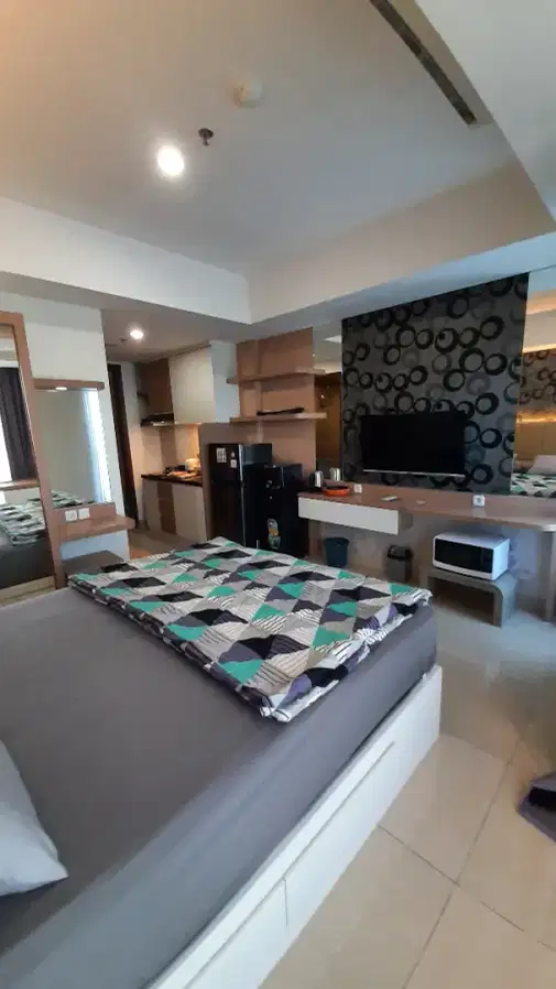 Spacious Studio Apartment in Grand Sungkono Lagoon, Surabaya West