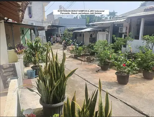 2-комнатная аренда рядом с кампусом UI Depok с гибкой оплатой