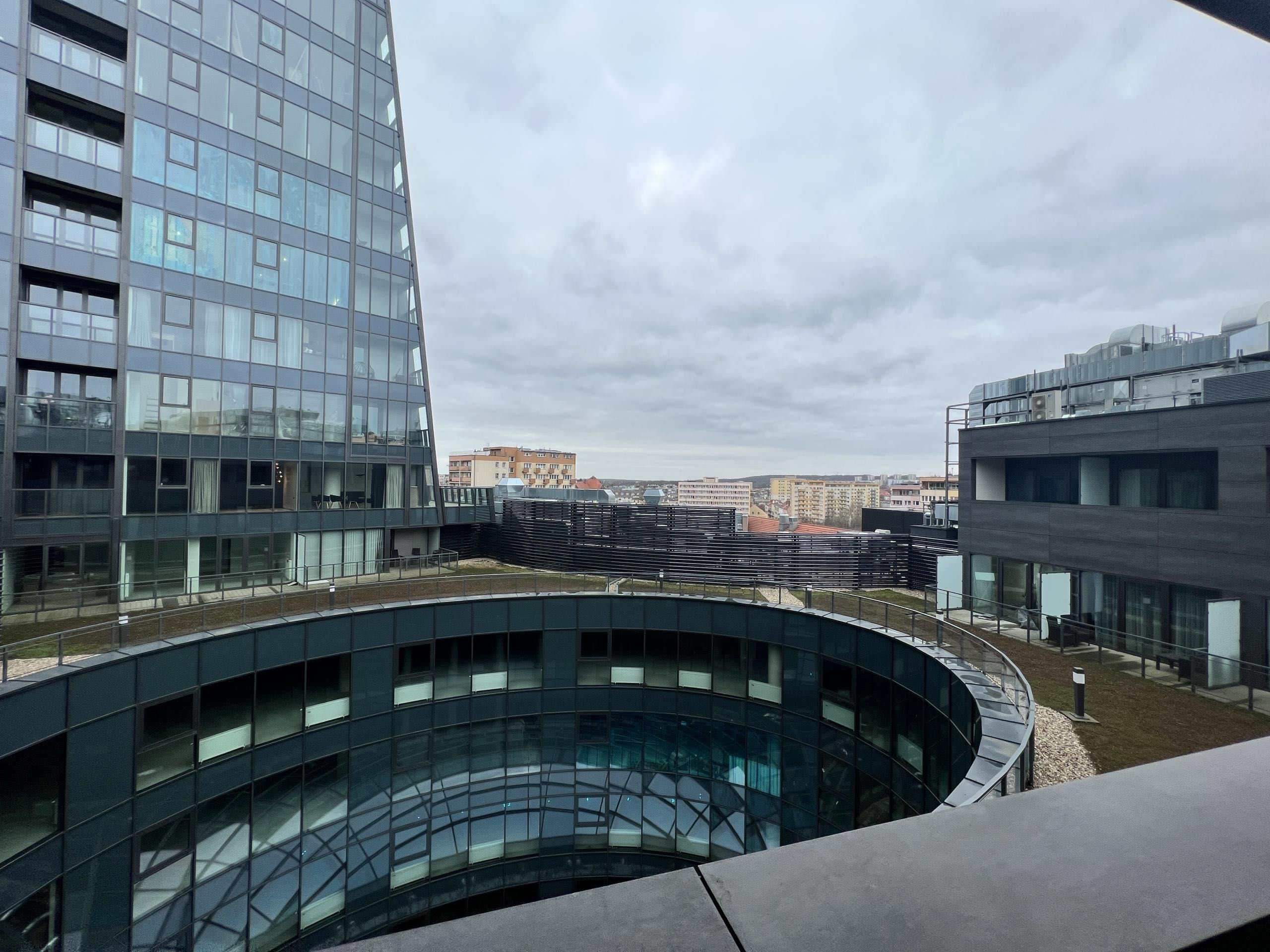 28м2 студиялық пәтер, Hanza Tower, Щецин