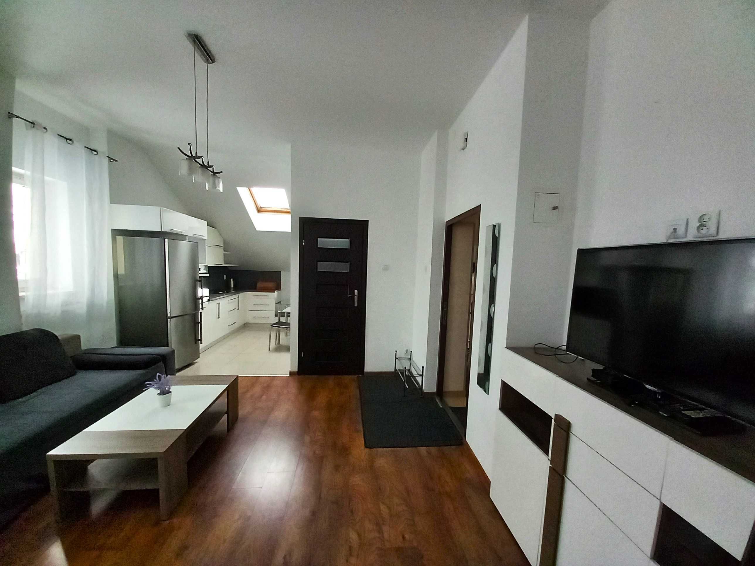 Rental Apartment in Trzebinia Town Square, 2 Rooms, Attic Floor