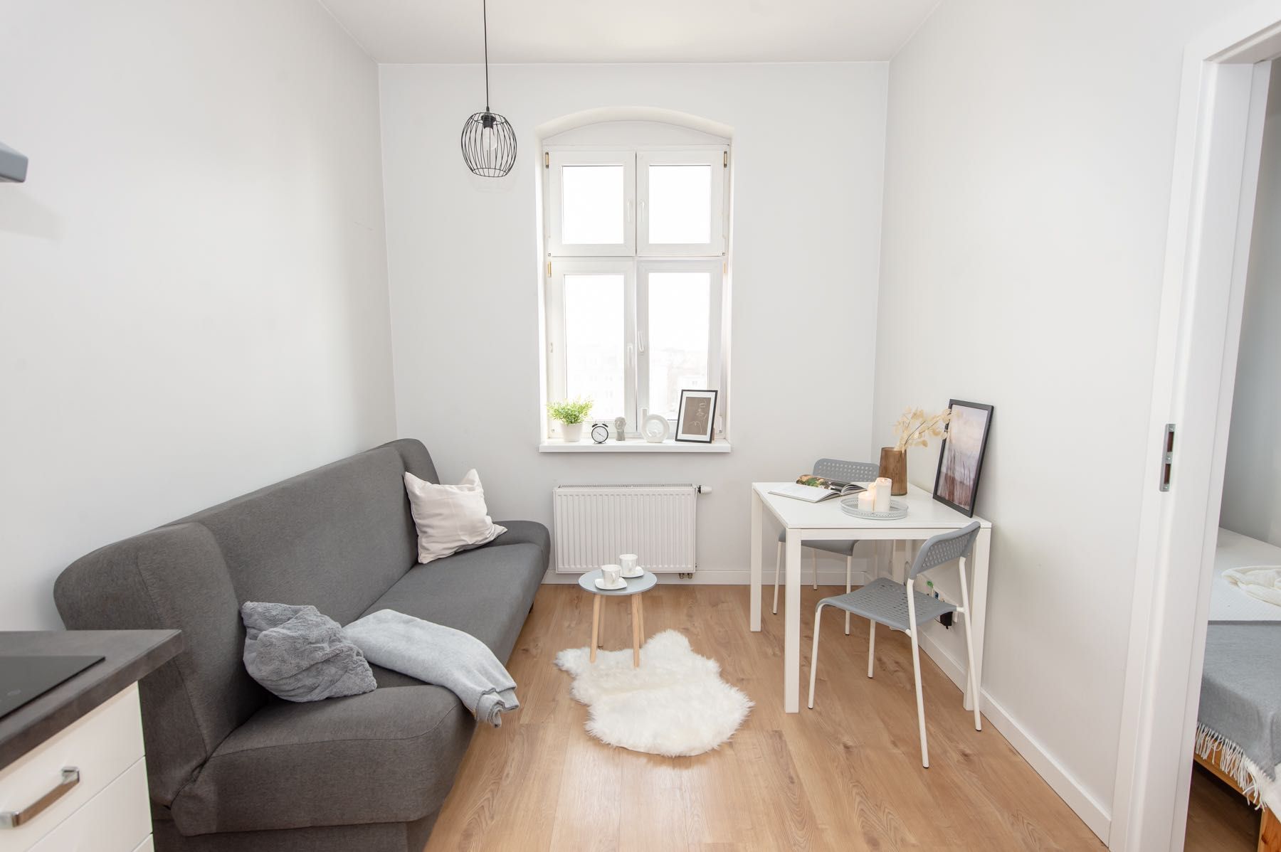 Stylish 2-Room Apartment near Łazarski Market in Poznań