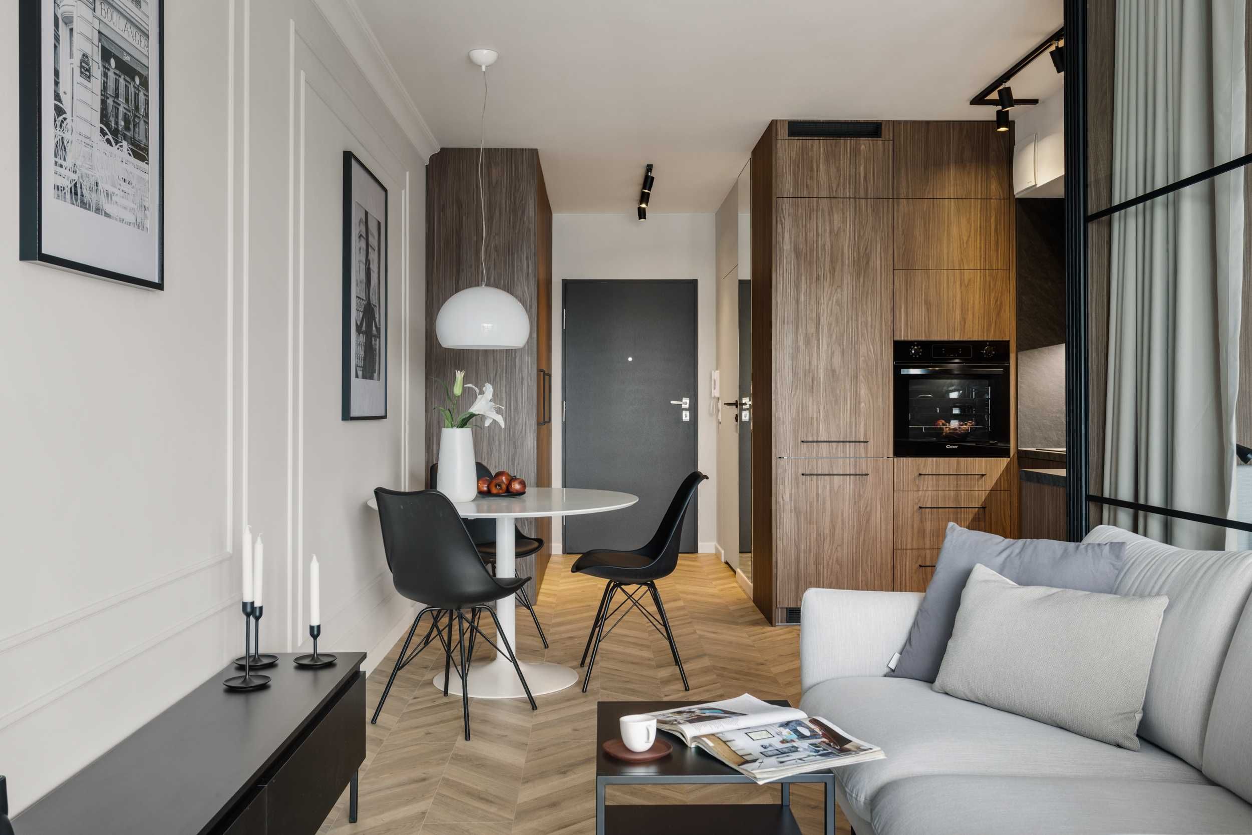 Modern 2-Room Apartment with Large Balcony near Lasek Marceliński