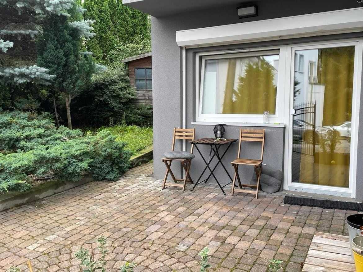 Cozy Studio Apartment in Gdynia Redłowo with Private Garden