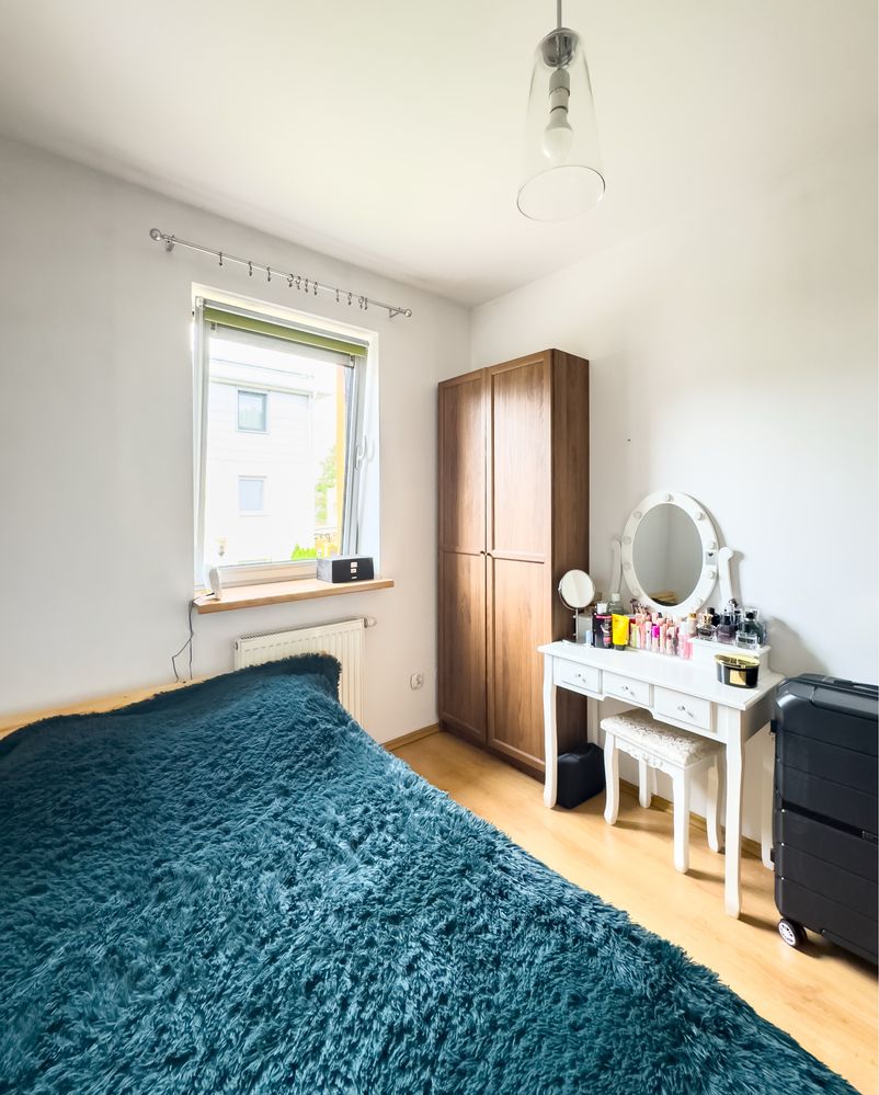 2-Room Apartment in Bieżanów-Prokocim, 39m², Balcony, First Floor