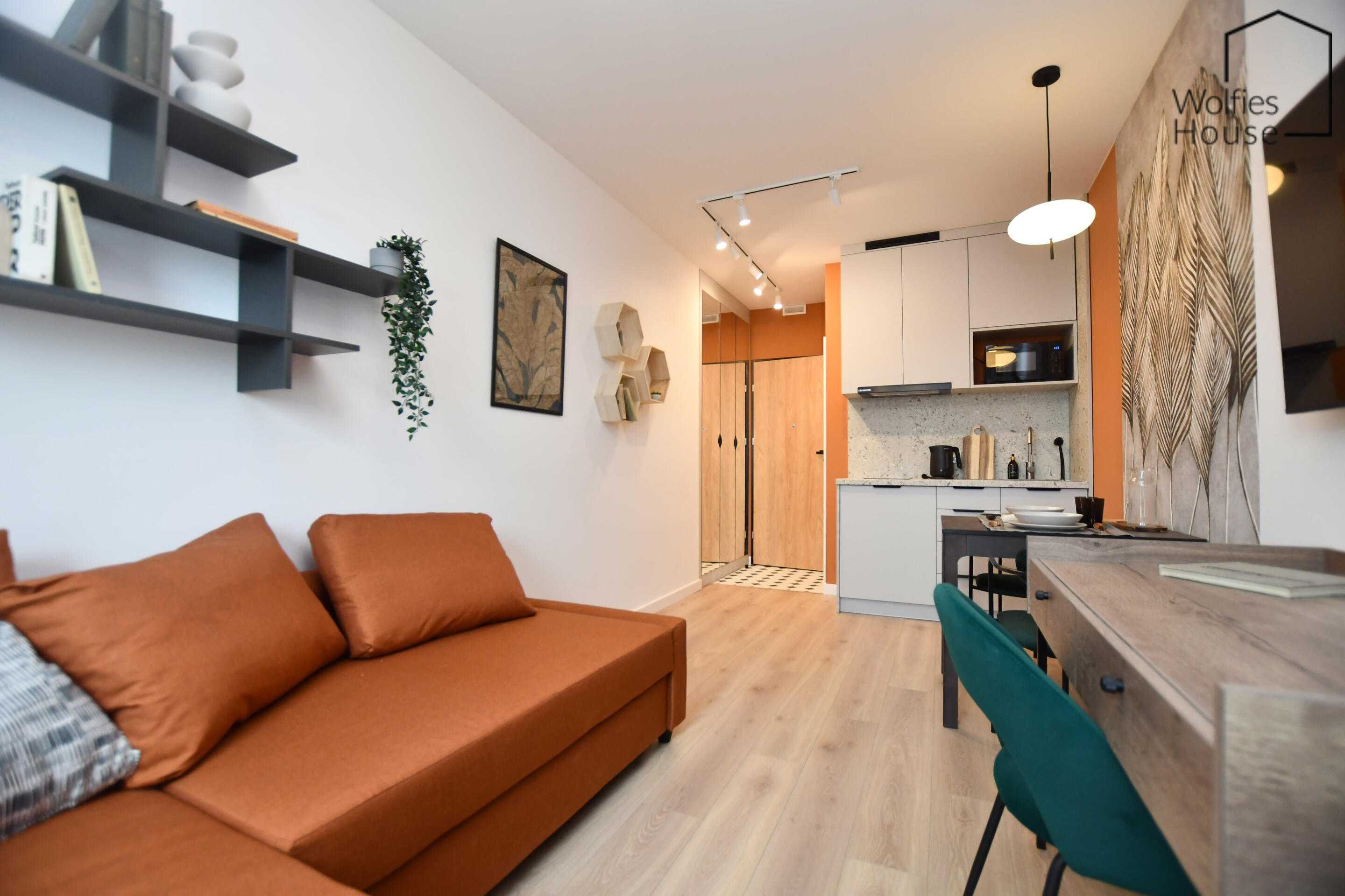 Cozy 25m² Apartment in Podgórze District, Krakow