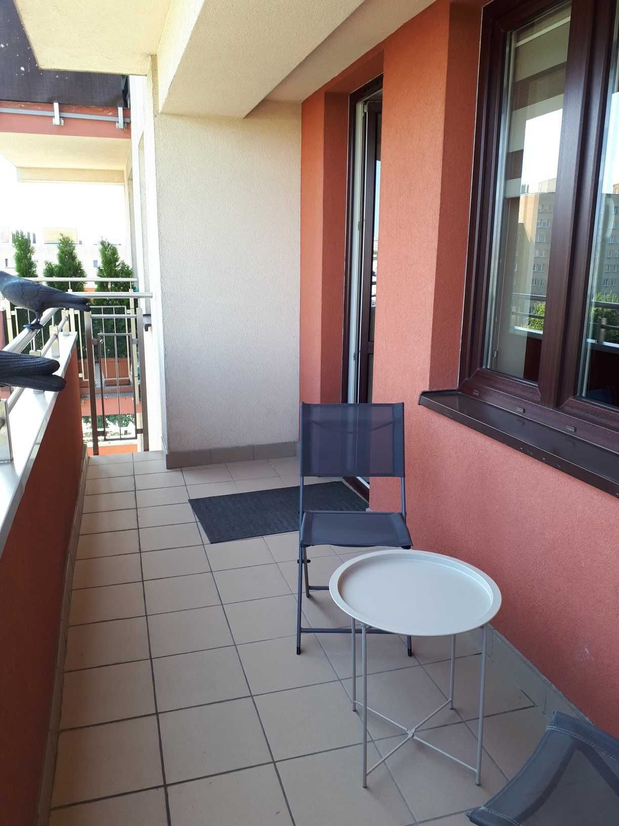 Elegant 36m² Studio Apartment with Large Balcony near AWF and Polytechnic