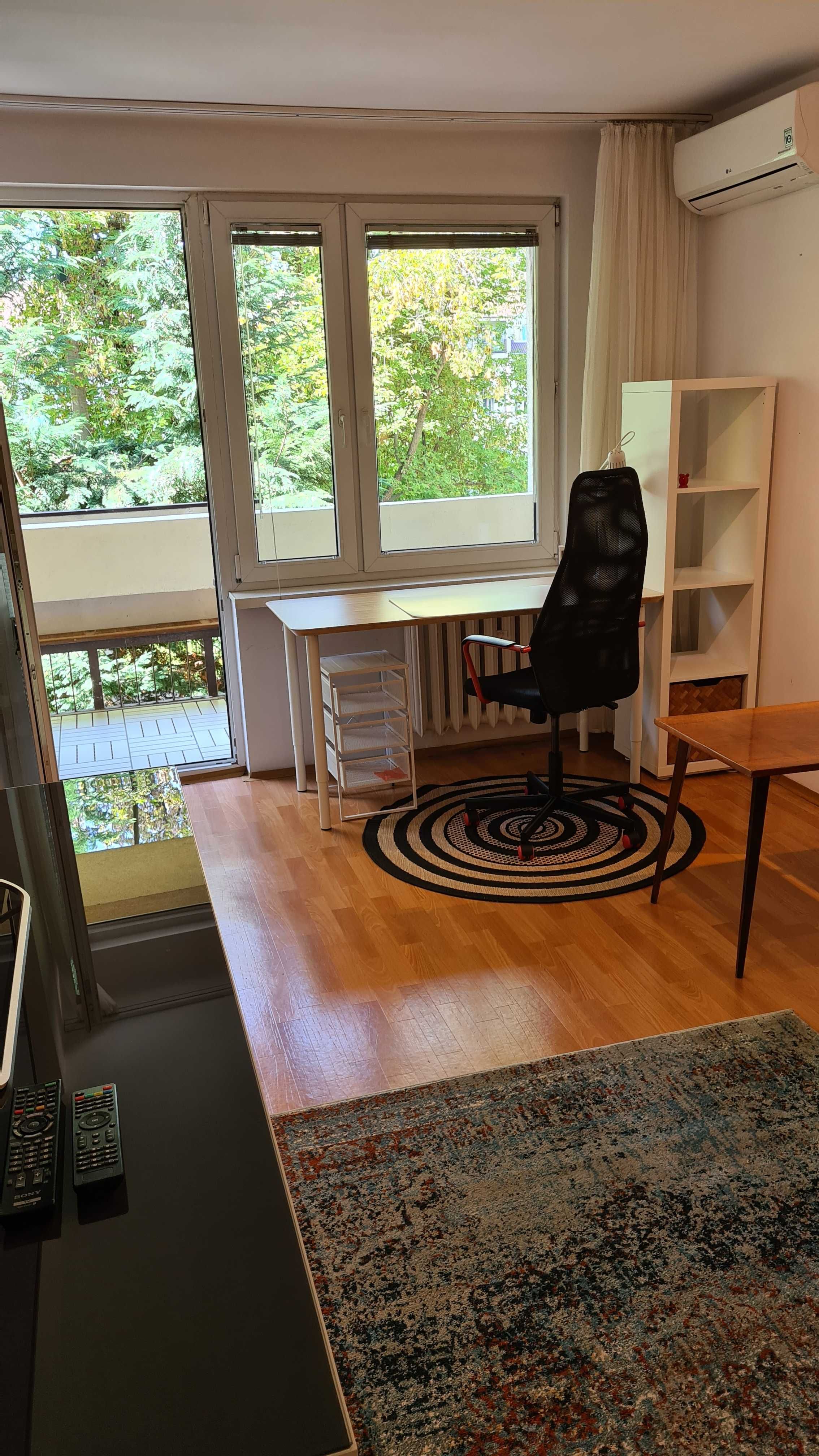Spacious Studio Apartment with Balcony near City Center