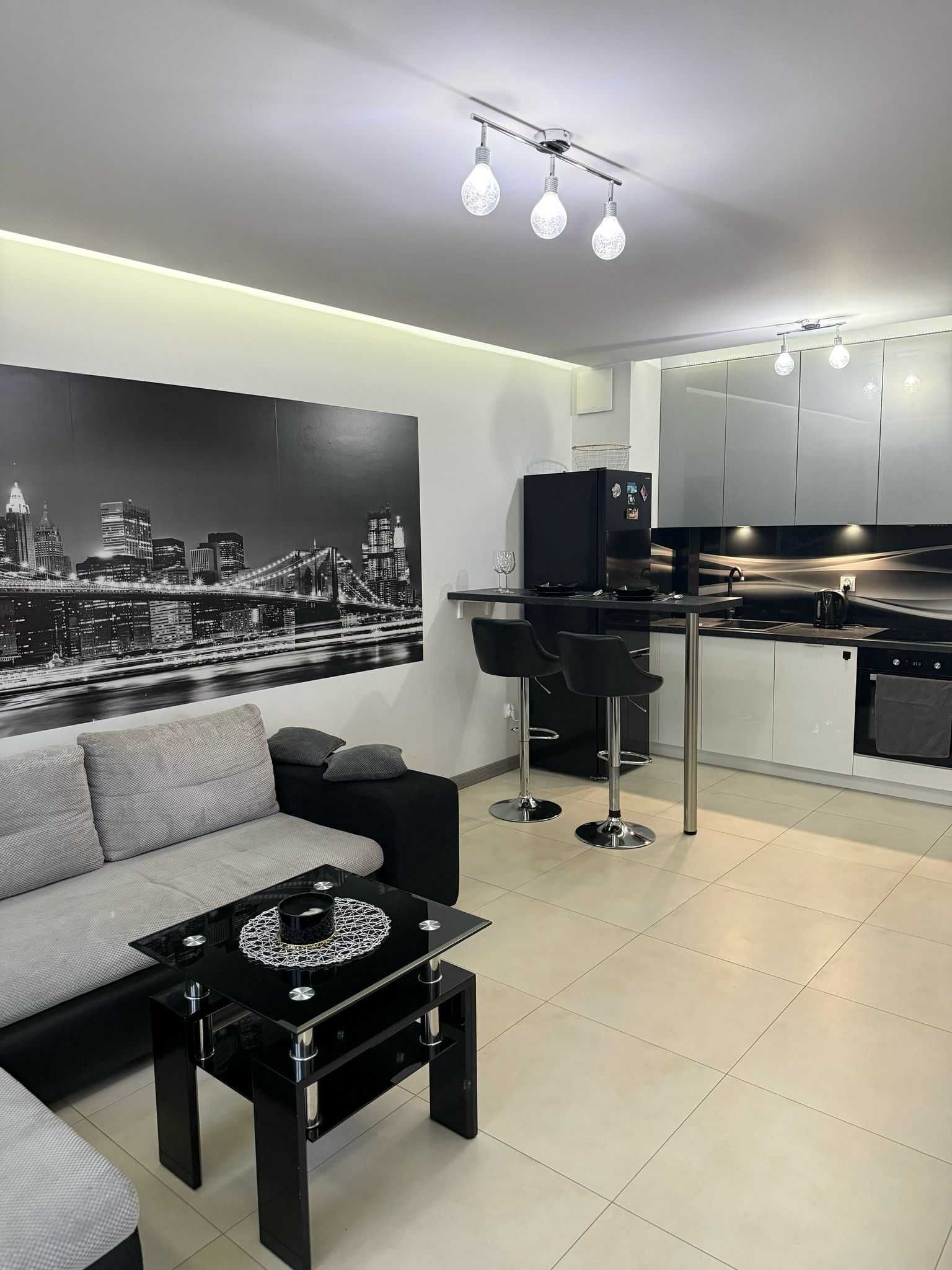 Compact 2-Room Apartment in Białystok with Modern Design